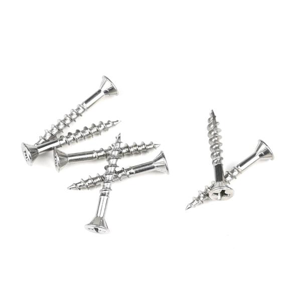 Stainless Steel304 25mm Phillips Flat Head Wood Chipboard Screw for Precise Fastening