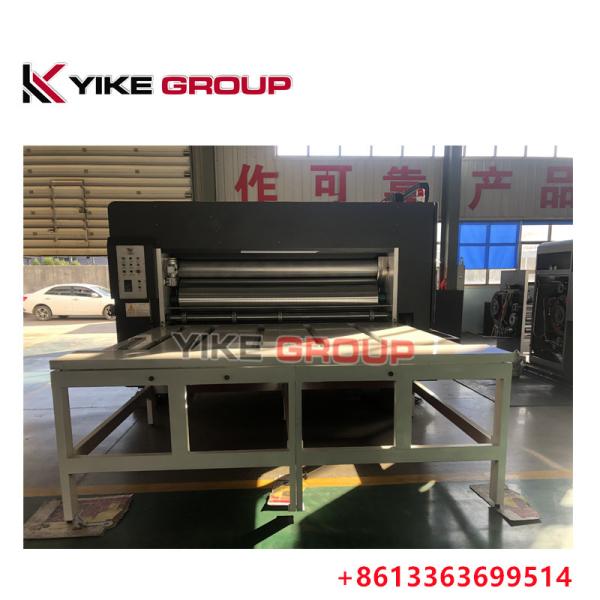 YK-1424 Chain Feeder 2 Color Flexo Printing Machine Corrugated Box Making Machine