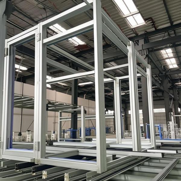 Aluminum Alloy Window Steel Structure Warehouse with Bracing Steel Pipe and Processing Service Bending