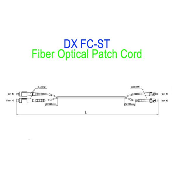 Waterproof Optical Patch Cord SC/APC LC To SC Single Mode LSZH G657A2 HUAWEI Armour IP68