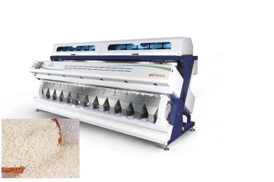 As impurezas detectam a máquina do classificador da cor do CCD da grão das rampas 7.0kw 12
