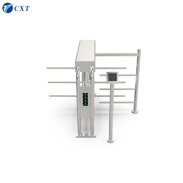 Automatic Full Height Turnstile with Brushless Motor and Corrosion Resistant 304 Stainless Steel for High Security Access Control