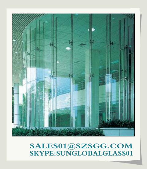 High quality Big Size Tinted Glass Panel for walls(2140*3300mm)