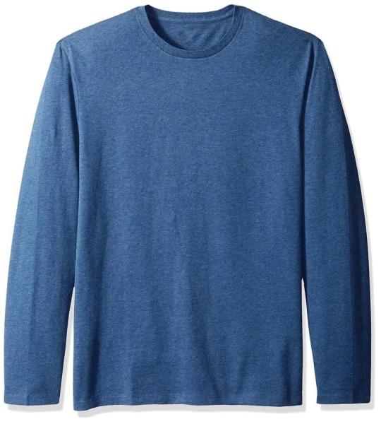                 Men′s Regular-Fit Long-Sleeve T-Shirt with Pocket             