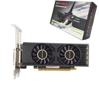 Tarjeta gráfica dual GTX1050 2GB DDR5 128bit de las fans GPU LP del perfil bajo