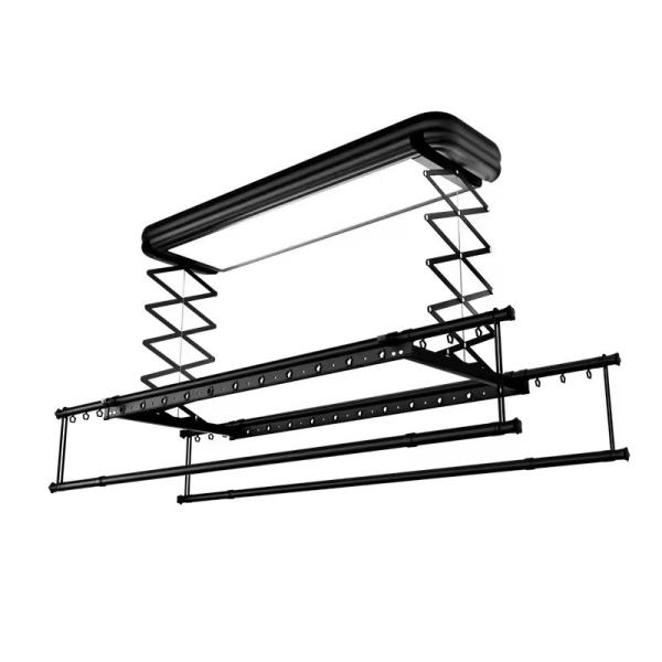 Steel Tube Stand Laundry Clothes Folding Hangers Electric Drying Rack
