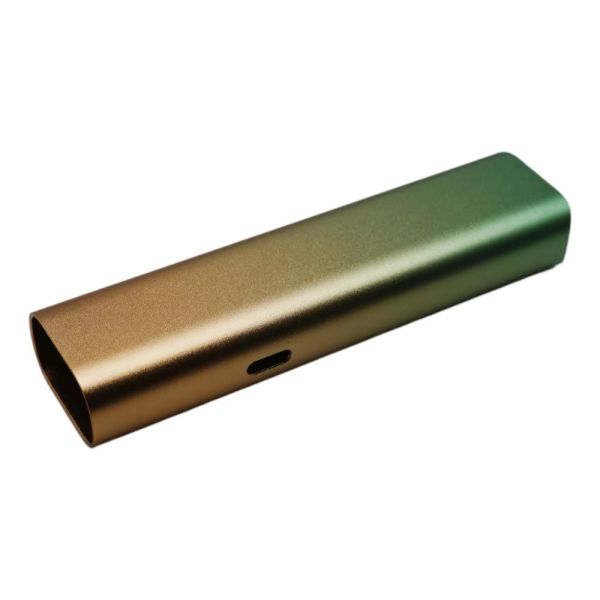 Custom CNC Machined Gradient Anodized Aluminum Enclosure Electronic Spare Parts Housing