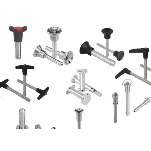 3/8 7/16 1/2 Медленное покрытие быстровыпускающих булавок SUS 304 SUS 316 A2 A4-80 L-Handle быстровыпускающие булавки