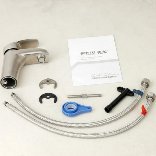 SENTO lead free deck mounted faucets bathroom basin faucet