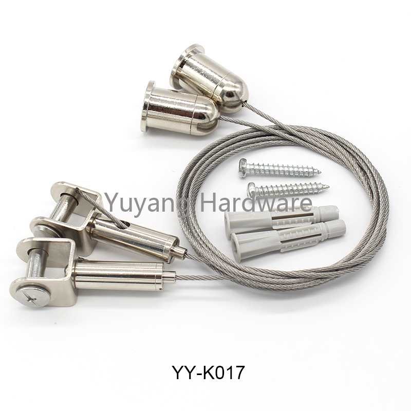 Wholesales Rail Hanger Kit Suspended Ceiling Hanging Kits OEM Suspension Wire for Lights