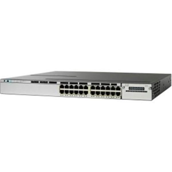 Cisco 3750Series Switch WS-C3750X-24T-E 24x10/100 Gigabit PoE Switch L3 Managed
