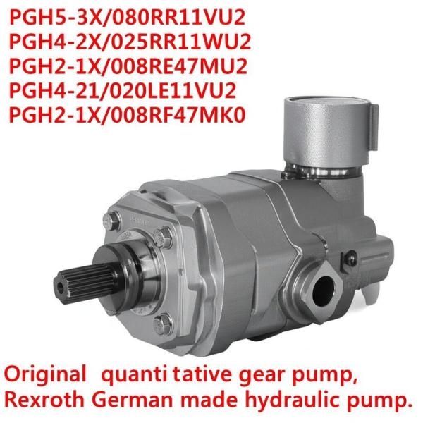 Original Quantitative Rexroth Gear Pump with Internal Meshing Principle and Splined Shaft for Filter Diesel Oil