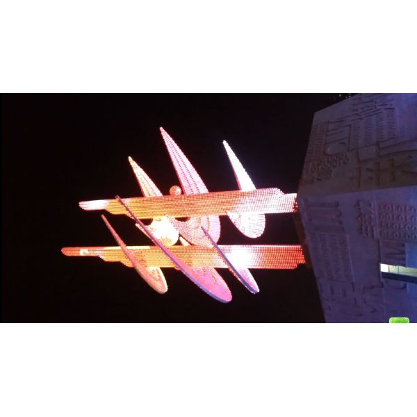 Led Point Light Source For LandscapeOutdoor Building 25mm 5V 0.3W LED IP67 Outdoor Programmable RGB 