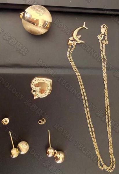 Máquina real decorativa do chapeamento de ouro de IPG 24K, resistência de desgaste alta para a máquina do chapeamento de ouro da joia
