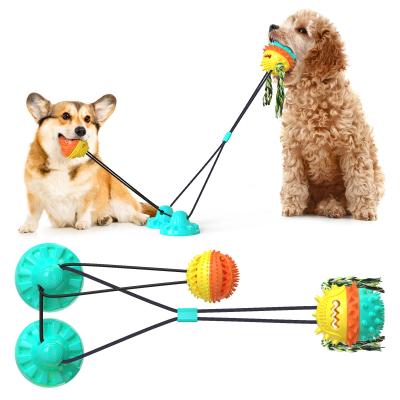 O animal de estimação interativo de moedura dos dentes brinca o OEM Bouncy indestrutível da bola do cão do otário forte