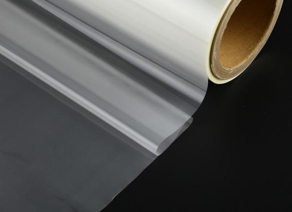 BOPP Stretch Film 18 Microns Clear Hot Laminated Roll for Printing 1195mm