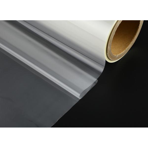 High Gloss 3 Inch 15 Mic Double Sided Hot Laminating Film Corona BOPP Protective