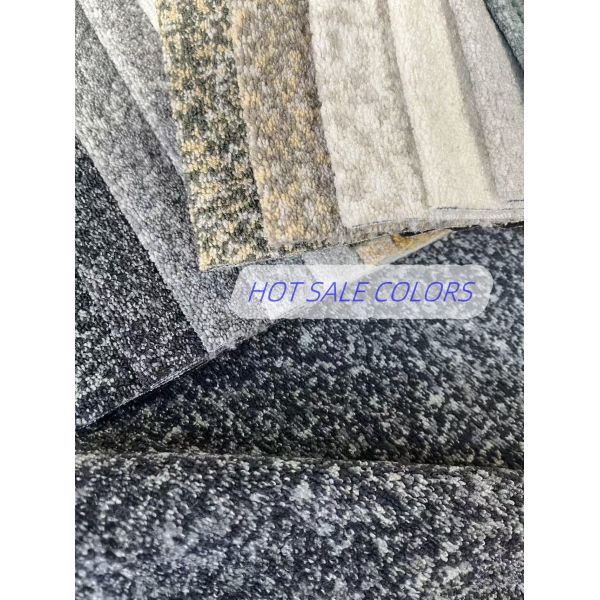 100%Polyester Jacquard Sofa Fabric Small Teddy Mixed Color Soft Home Textile Fabric for Sofa