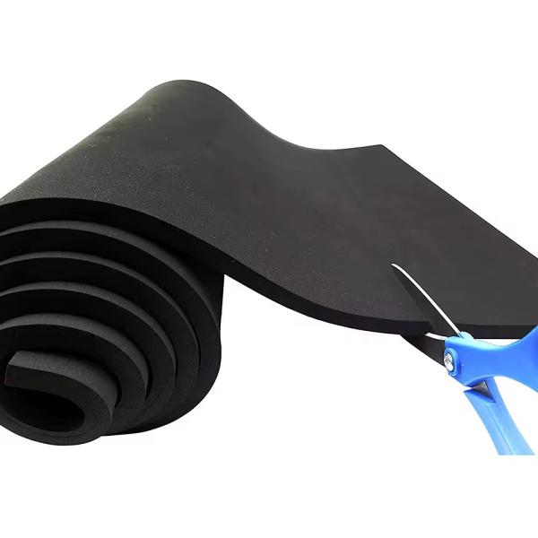 Isolation thermique de feuille en caoutchouc de mousse anti-âge de l'EPDM de l'intérieur de l'automobile
