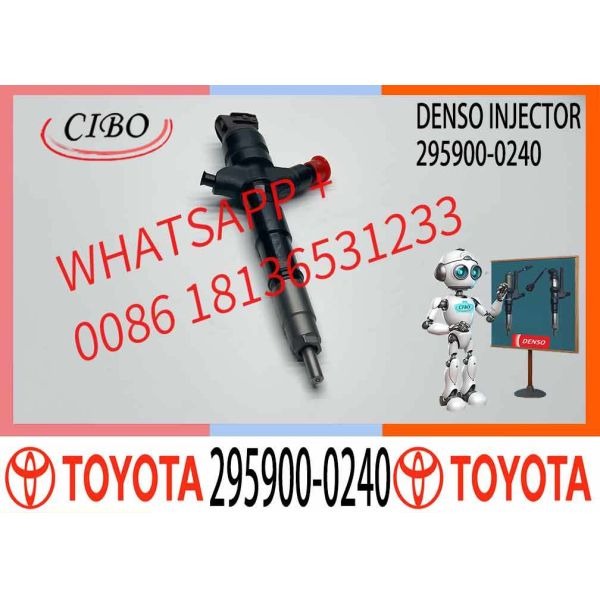 Common Rail Diesel Fuel Injector 23670-30450 295900-0280 23670-30440 295900-0240