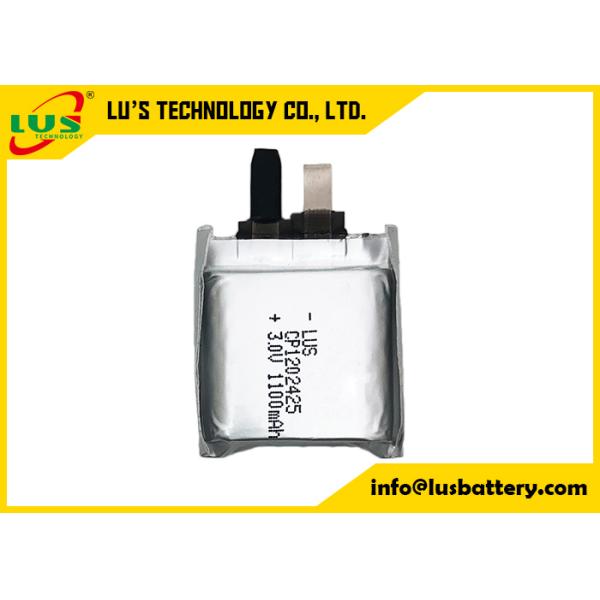 Призматический тонкий аккумулятор CP1202425 Не перезаряжаемый Первичный аккумулятор 3,0 вольт 1100 мАч полимерные литийные элементы не перезаряжаемые