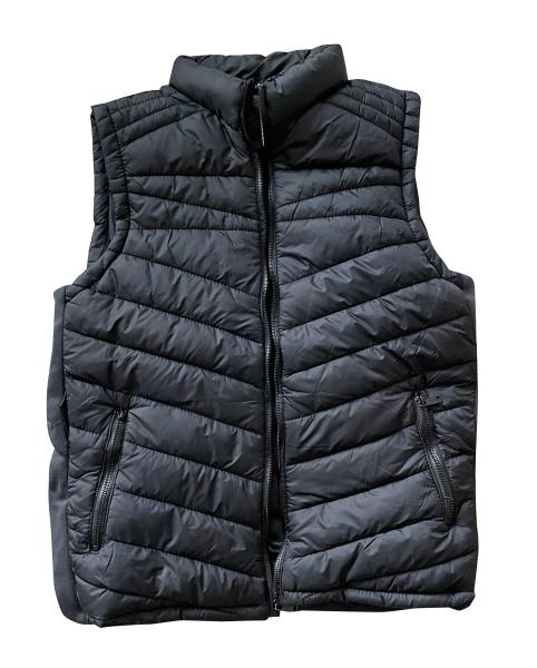 wholesale custom men winter padded clothes boy warm down zipper waistcoat outdoor wear thick padding vest F420 pc18