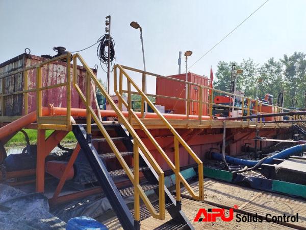 Horizontal Directional Drilling Solids Control System Skid Mounted For Trenchless Industry