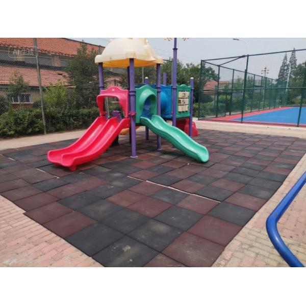 Multi Purpose Gym Sports Rubber Flooring Mat Interlocking