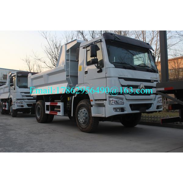 Type 336 camion d'U à benne basculante résistant de HP 4x2 25 empattement de la matière de charge de tonne 3800mm