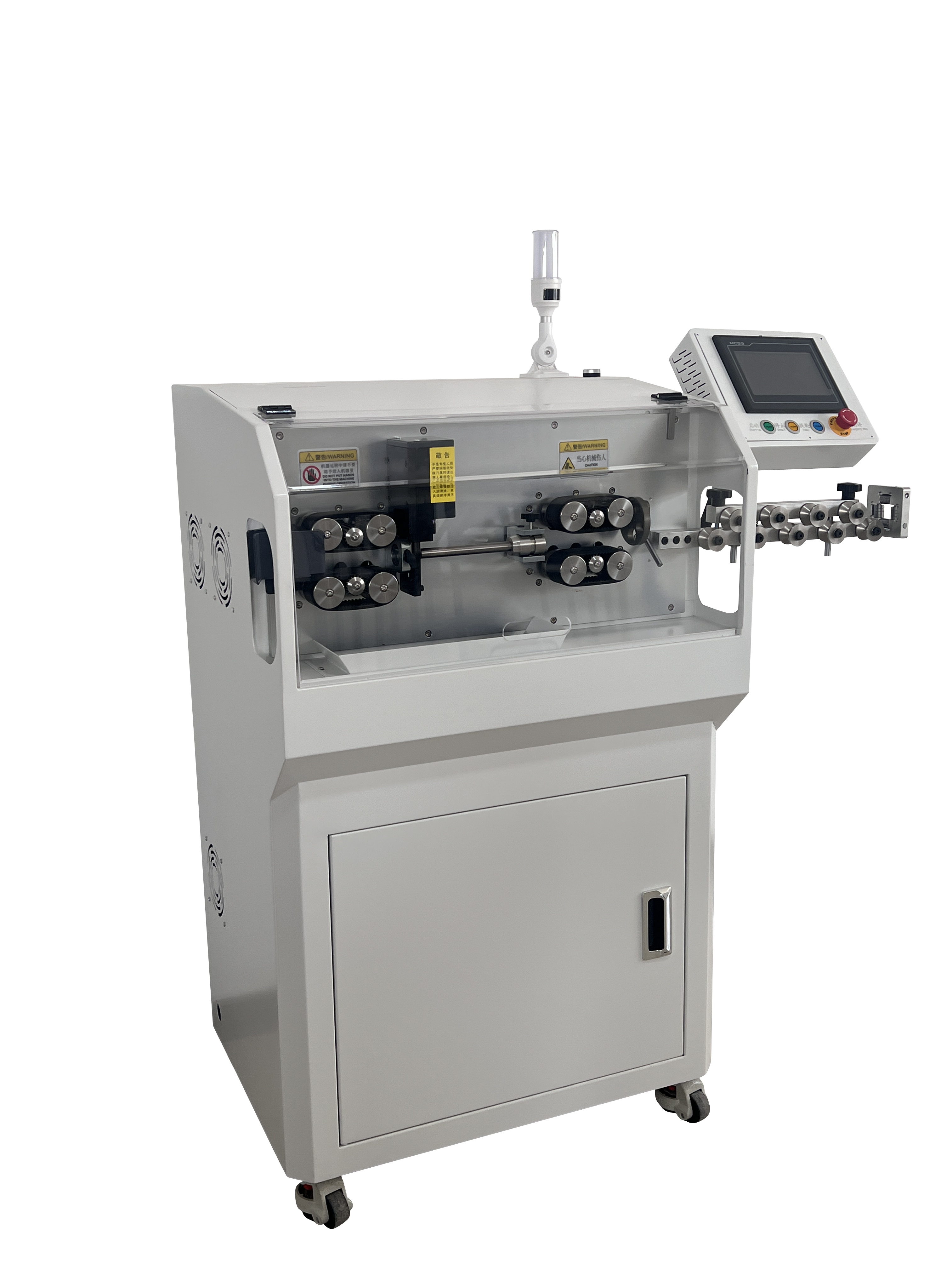 Heavy Duty Cutting And Stripping Machine 220V Automatic Wire Stripping And Cutting Machine