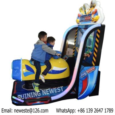 Very Exciting Kids Coin Operated Drive Boat Airship Video Simulator Racing Game Machine