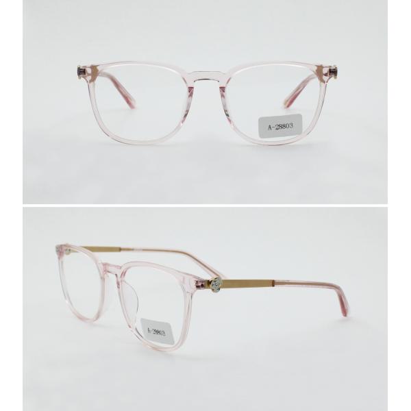 Crystal Clear girls eyewear new Designer eyeglasses 2019 Summer fashion frames handmade in high quality