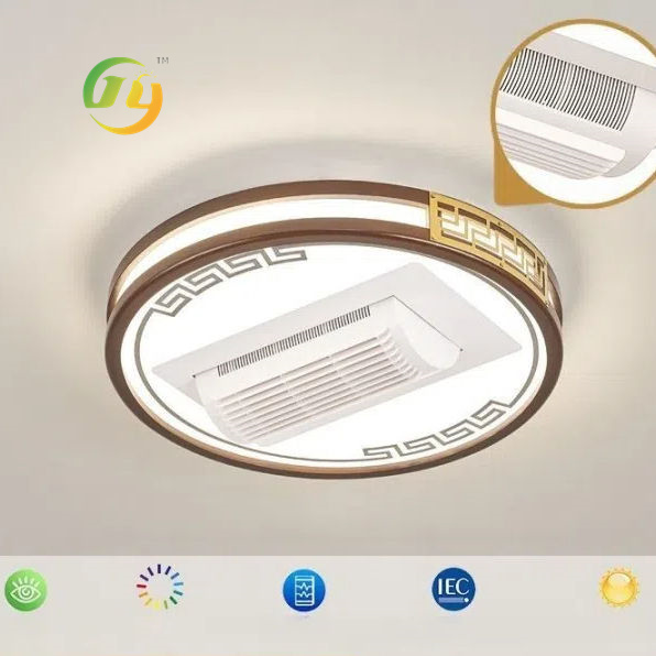 SENKAI Новый китайский стиль вентилятор лампа гостиная Гинкго декоративная лампа Новый креативный умный невидимый гостиная спальня