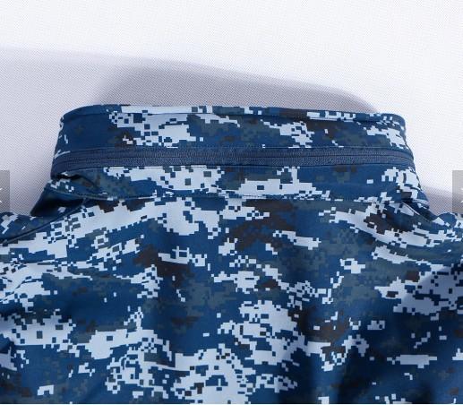 Uniforme militar 220gsm-230gsm M-XXXL dos azuis marinhos do forro do poliéster