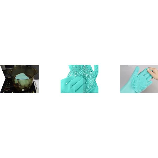 Cleaning Magic Kitchen Household Silicone Dish Washing Gloves