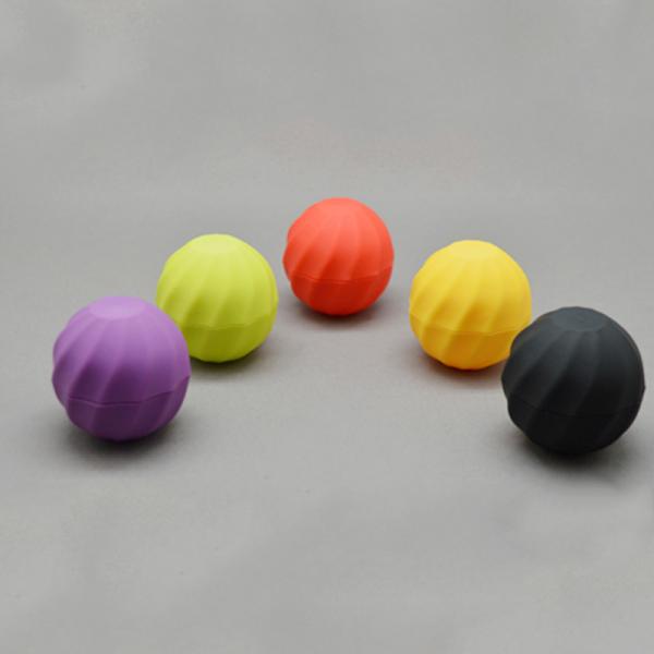 POM ABS Lip Balm Tubes Lip Balm Ball Containers For Cosmetic Packaging