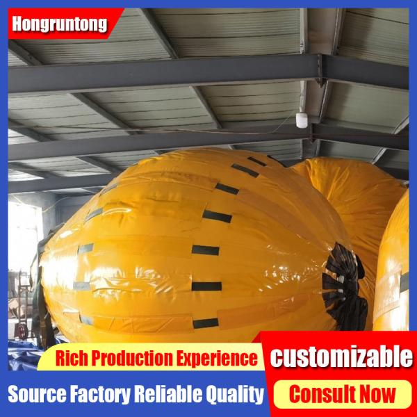 Sacs de levage parachute 2,8 m × H3,0 m, technologie de couture sans adhésif, matériau non conducteur