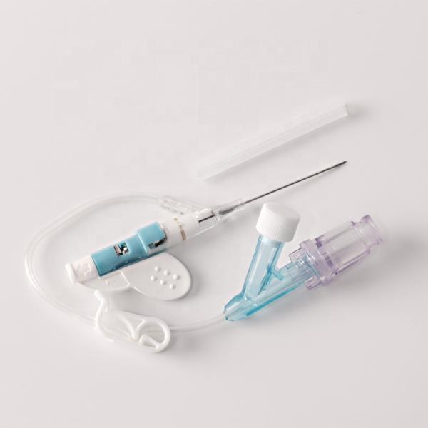 Medical Safety IV Cannula Pen Type Disposable With Injection Port