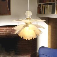 Metal Acrylic Pine Cone Modern Pendant Light For Dining Room Decoration