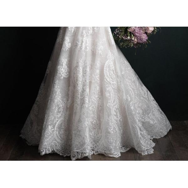 Backless Lace Mermaid Bridal Gowns Off White Sleeveless Heavy Beaded