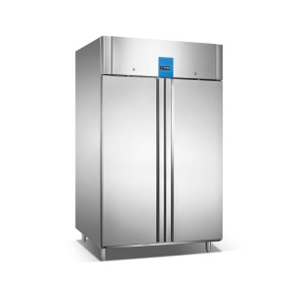 Commercial Vertical Air Cooling Two Doors Refrigerator Single-Temperature