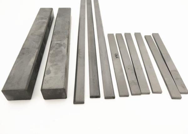 K10/K20/K30 Tungsten Carbide Wear Parts , High Toughness Carbide Strips 310mm