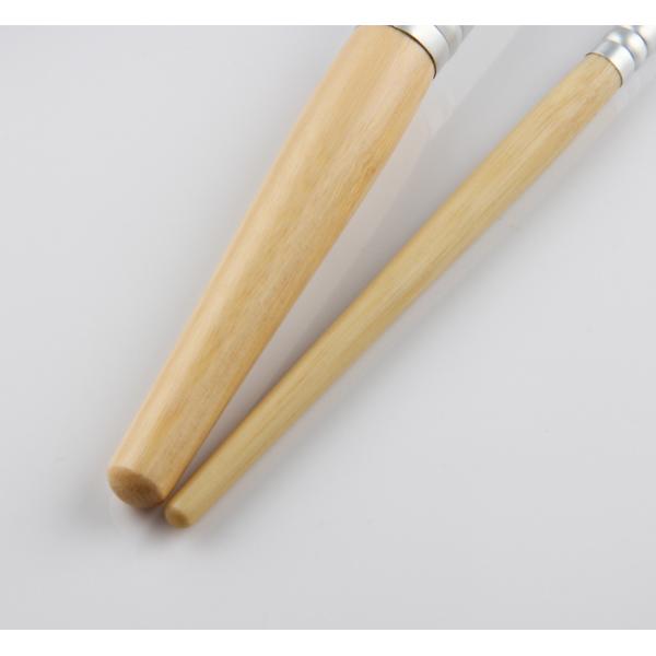 Макияж волокна 12Pcs Vegan синтетический бамбуковый чистит установленный OEM щеткой