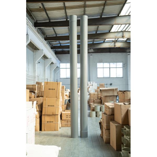 Chemical Air Scrubber Spray Tower 2300mm Exhaust Gas Spray Absorption