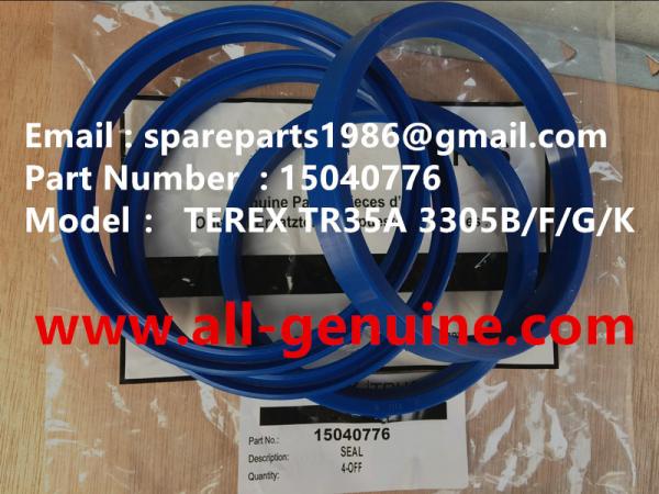 TEREX 15040776  SEAL  MINING NHL DUMP TRUCK TR35 TR50 TR60 TR100 3305B 3305F 3303 3307 TR45 TR70 MT4400