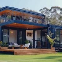 Maison de conteneurs préfabriquée à deux étages