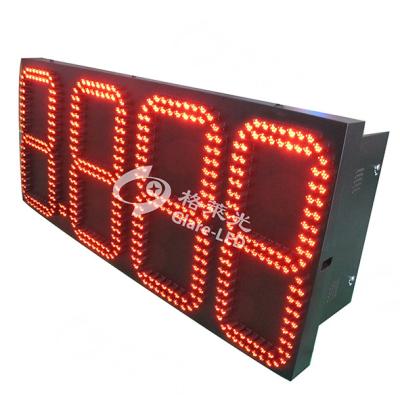 60HZ 50HZ Super Huge Size 8.889 10 Led Gas Price Sign For Gas Station Changing