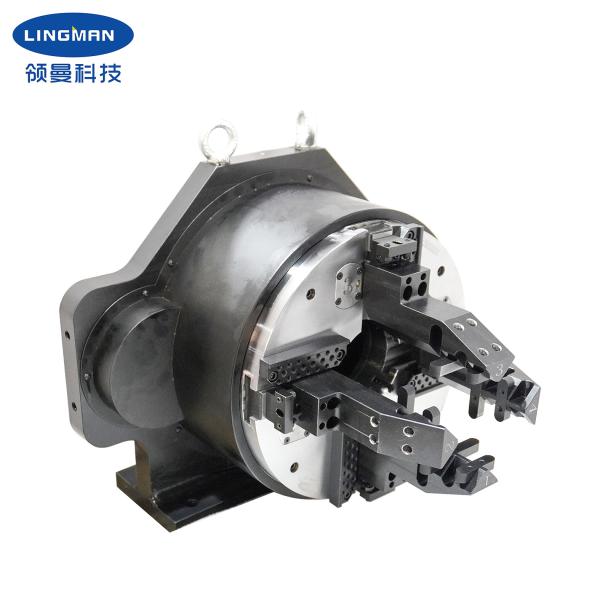 F90BF 300C Heavy Duty Large Through Hole Laser Chuck for Cutting Large Tubes on a Laser Tube Cutter Automatic Pneumatic Chuck