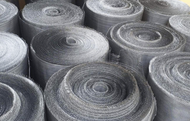Low C Steel Epoxy Coated Wire Mesh Cost Custom 400m Length for Air Filter