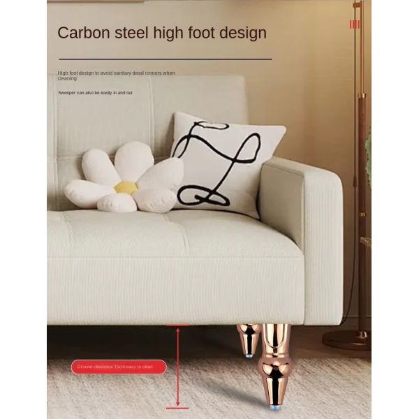 Wanjusheng Hardware Furniture Accessories Iron Table Legs 15 cm Gourd-shaped Metal Sofa Cabinet Legs